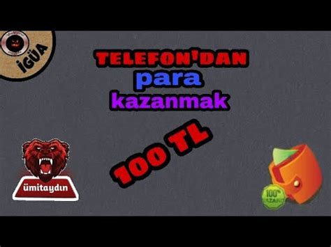 Telefondan Para Kazanmak İndir Kazan YouTube