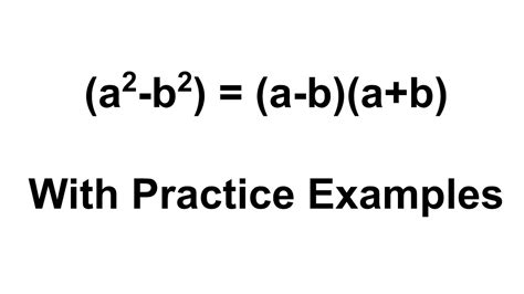 Algebraic Identities With Examples Class Part Youtube