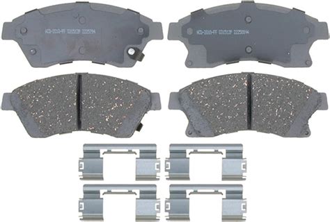 Amazon ACDelco Silver 14D1522CHF1 Ceramic Front Disc Brake Pad Set