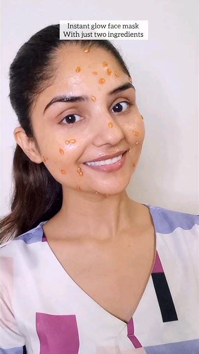 Instant Glow Face Mask Tomato Juice Aloe Vera Gel Diy Trending