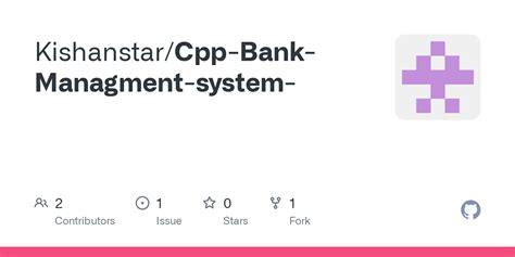 Github Kishanstarcpp Bank Managment System