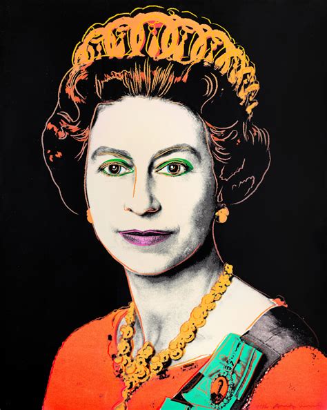 Bonhams : Andy Warhol (1928-1987) Queen Elizabeth II, from Reigning