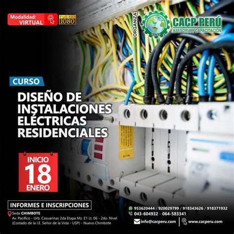 Cacp Perú Curso Diseño De Instalaciones Eléctricas Residenciales