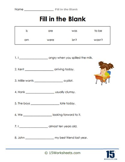 Fill In The Blank Worksheets 15