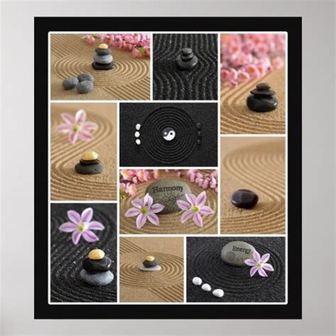 Zen Collagewborder Posters