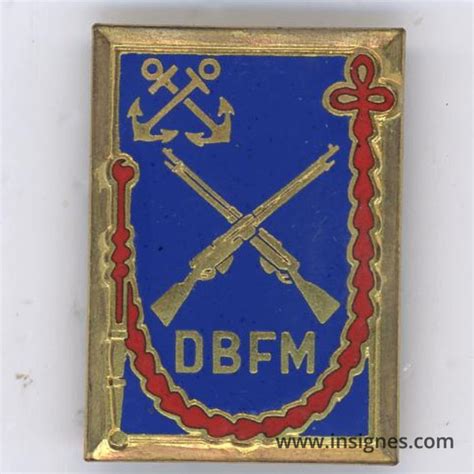 Demie Brigade De Fusiliers Marins RFM DBFM Courtois Paris Insignes