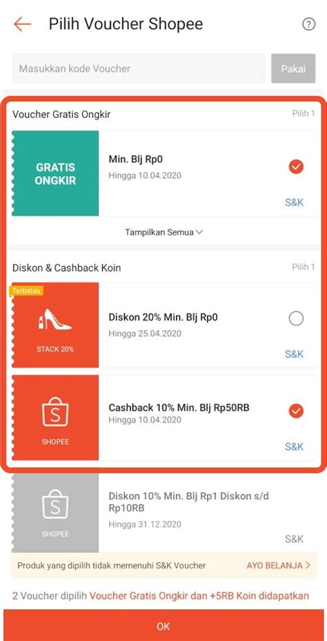 Cara Pakai Voucher Ongkir Shopee Terbaru Dan Terlengkap Ginee