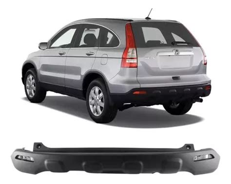 Spoiler Aplique Parachoque Traseiro Honda Crv