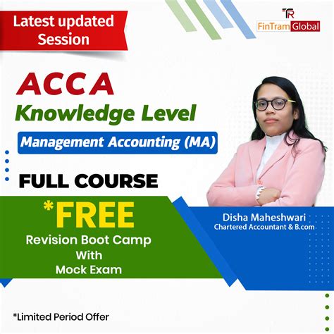 ACCA MA ACCA Management Accounting F2 Fintram Global