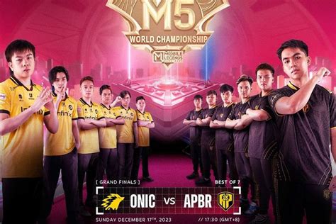 Jadwal Onic Vs Ap Bren Grand Final M Mobile Legends Hari Ini