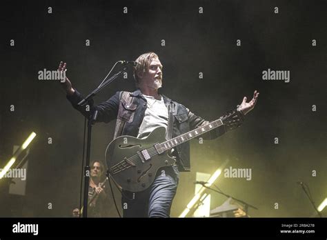 Josh Homme And His Band Queens Of The Stone Age Perform Live In Concert