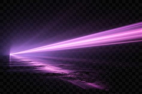 Premium Psd Purple Light Streaks On A Black Background