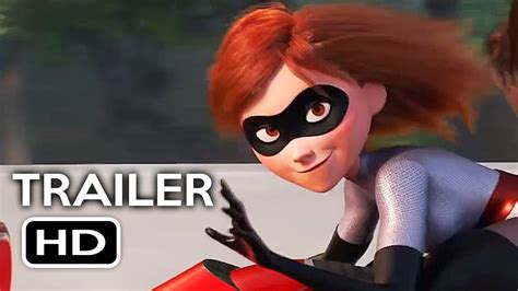 Incredibles 2 Official Trailer 2 2018 Disney Pixar Animated Movie Hd