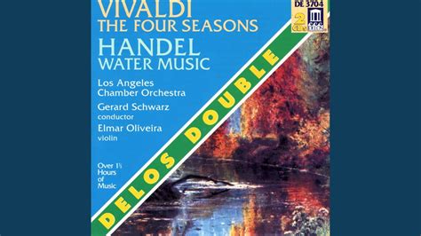 The Seasons Violin Concerto In E Major Op No Rv La