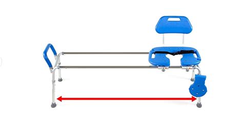 Pisces Healthcare Solutions Hydroglyde Toilet To Tub Sliding Bench