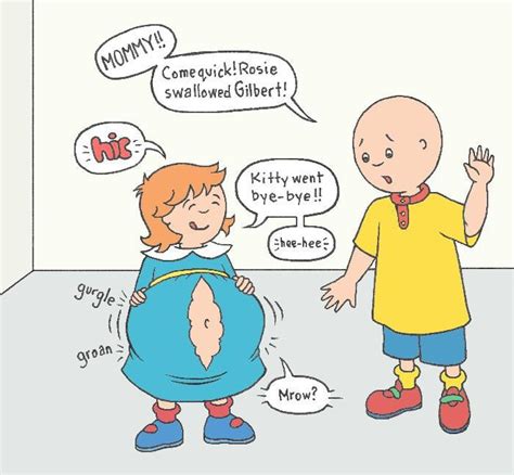 Caillou And Rosie Cake