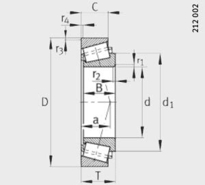 Xl Fag Single Row Tapered Roller Bearing Jafbearings