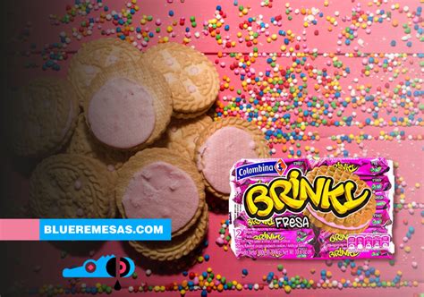 Galletas De Fresa Brinky 12 Raciones Blue Remesas