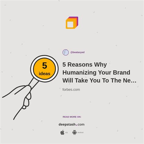 5 Reasons Why Humanizing Your Brand Will Take You To The Next Level