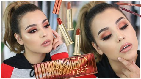 NEW URBAN DECAY NAKED HEAT PALETTE COLLECTION FULL FACE FIRST