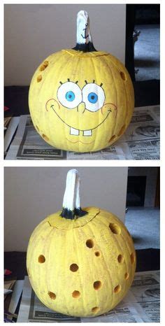 Spongebob Ideas Spongebob Creative Pumpkin Painting Pumpkin