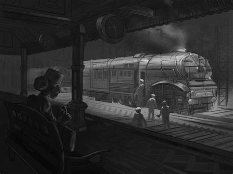 ArtStation - Train Station