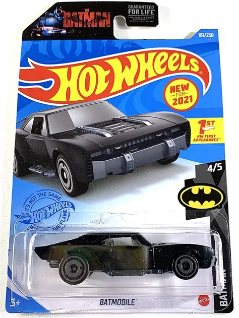 Hot Wheels Batmobile Black Batman Hw First