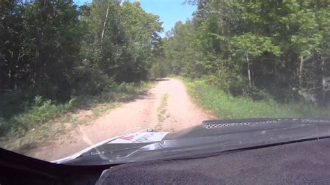 Ojibwe Forest Rally 2013 Chris Greenhousepeter Watt Stage 10 Sugar