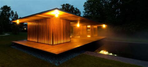 Unique Meditation Pavilion In The Netherlands Generates Its Own Mist