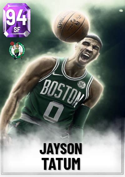 NBA 2K22 2KDB Custom Card Jayson Tatum