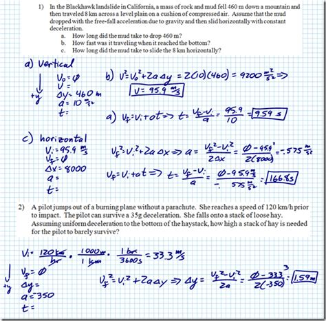 1d Motion Practice Ap Physics C