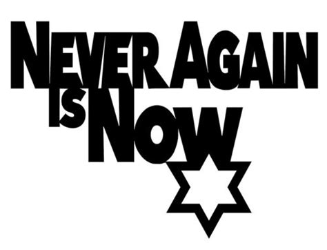 Never Again is Now POSTER, 23-03 | kuvinoren