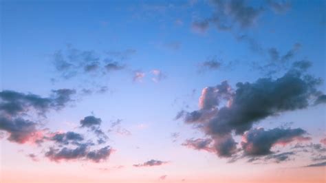 Premium Photo | Blue sky in sunset