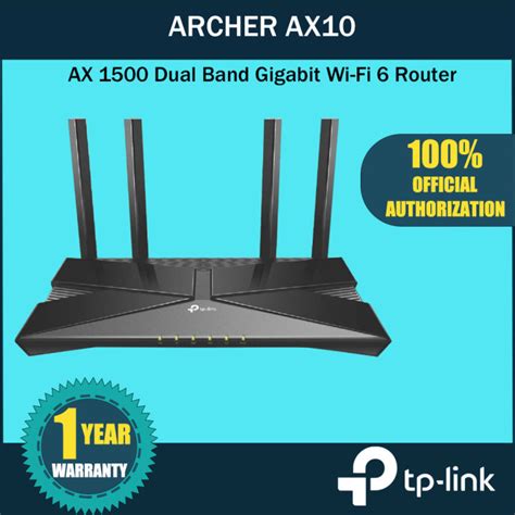 Ready Stocktp Link Archer Ax Wi Fi Router Ax Mbps Speed