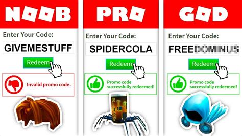 Roblox New Promocodes Factmlha