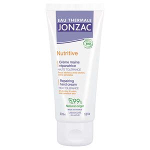 Eau Thermale Jonzac Nutritive Crème Mains Réparatrice Bio 50Ml