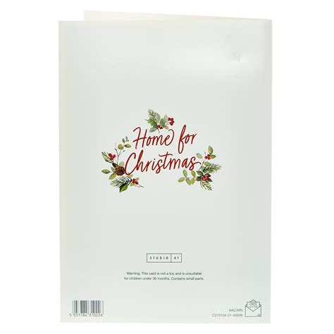 Buy Christmas Card Festive Wishes From Our House To Yours For Gbp 1 79 Card Factory Uk