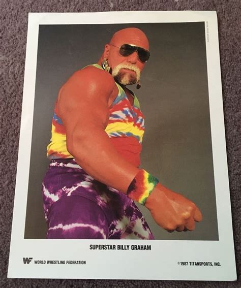 Superstar Billy Graham Poster