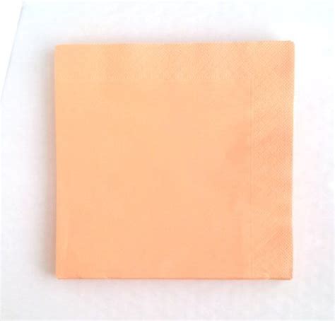 Peach Napkins Serviettes 40cm Dinner Napkins 3 Ply 100 Multicolourparty