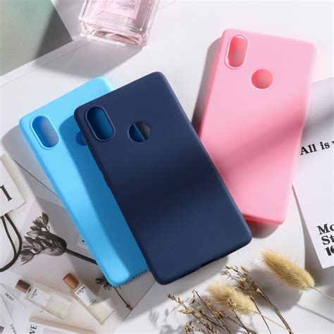 Funda De Teléfono Para Xiaomi Mi 8 Se Caso Color Caramelo Suave Para Xiaomi Mi8 Se Mi8se Casos