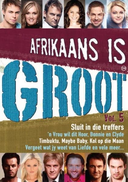 AFRIKAANS IS GROOT Vol 5 DVD Subterania