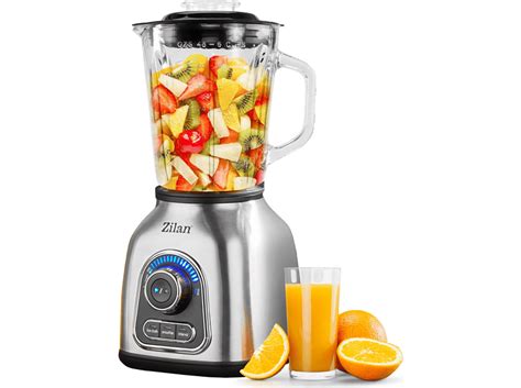 ZILAN ZLN 5596 Standmixer Edelstahl 1400 Watt 1 75 L MediaMarkt