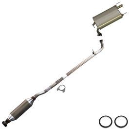 2007 Toyota Camry LE Sedan 2 4L Muffler Resonator Exhaust Kit UPSW