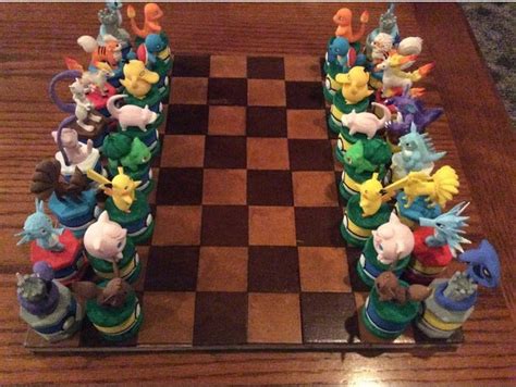 Pokemon Chess Board Unseen Intriguing Sets