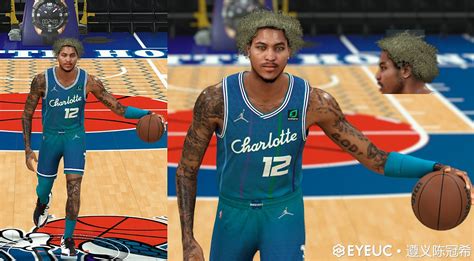 NBA 2K22 Kelly Oubre Jr Cyberface Hair Update And Body Model By Kan1