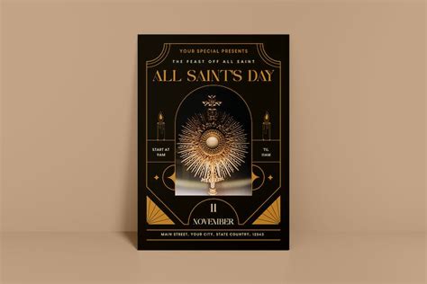 All Saints Day Flyer, Graphic Templates - Envato Elements