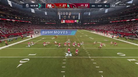 Az Cardinals Elberpttam Vs San Francisco 49ers Madden Nfl 21 Ps4 Live Stream Youtube