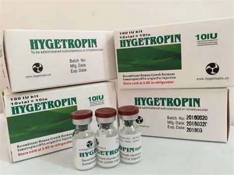 Liquid Injection Hygetropin Hgh 100iu Kit For Bodybuilding Packaging