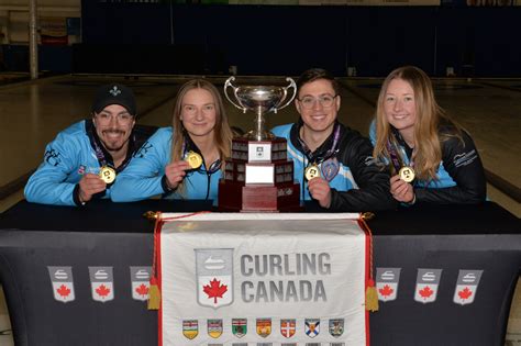 Curling Canada History Made At Mixed