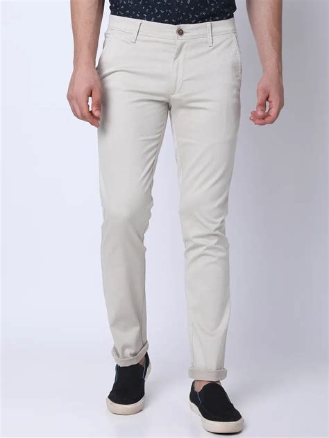 Shop Oxemberg Men Slim Fit Casual Trouser Online